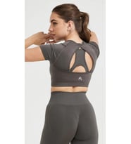 Oneractive Crop Kısa Kol