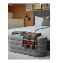 Sundea Puf Bench Teddy Gri