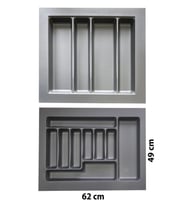 2'li Organize Set, 62x49 cm, Kepçelik ve Kaşıklık, Kesilebilir, Çeyiz İçin
