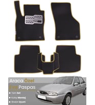 FORD FİESTA (1995-2002) Uyumlu EVA Paspas Tam Set–Araca Özel,Su Geçirmez,Kolay Montaj