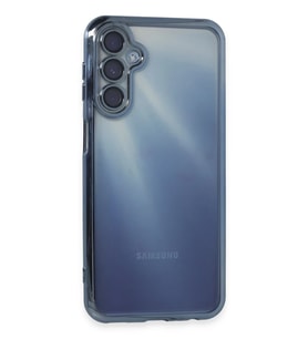 Newface Samsung Galaxy A25 5G Kılıf Razer Lensli Silikon - Açık Mavi