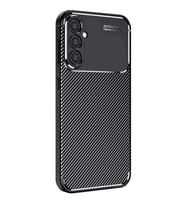 Samsung Galaxy A26 Kılıf Auto Focus Karbon Kapak - Siyah