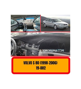 Volvo S80 1998-2006 Ön Gögüs Panel Torpido Koruma Koruyucu Kilifi Halisi Örtüsü Yedek Parça