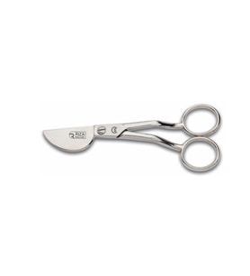 Rıza M-213 Dokumacı Ponpon Makası No: 6 inç / 15,24 cm - Nikel Kaplama