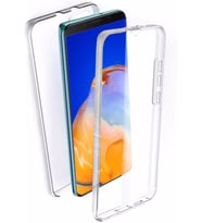 Huawei Y5P 360 Kılıf Şeffaf Ön Arka Silikon