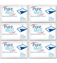 Puremed Hasta Yatak Koruyucu 60*90Cm 180 Adet (6PK*30)