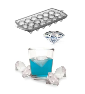 Diamond Elmas Şeklinde Buz Kalıbı 18 Bölmeli