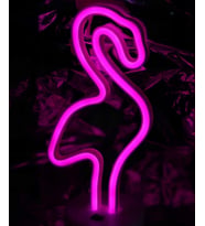Neon Işık Gece Lambası Ev için Neon Lamba Düğün Parti Dekoru için Duvar Dekoru Flamingo Tasarımlı