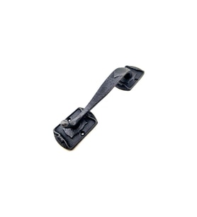 Antika Tarz Dekoratif Pirinç Ayak Tip Büyük Kapı Çekme Kolu - 220x50mm, Oksit TG-V 3555