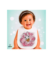 Cindy Keten Bebek Mama Önlüğü – Yumuşak, Emici, Yıkanabilir, Özel Tasarım P038