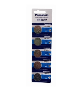 Panasonic Cr2032 3v Lityum Bios Baskül Terazi Pili 5’li Kartela 5 Adet