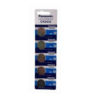 Panasonic Cr2032 3v Lityum Bios Baskül Terazi Pili 5’li Kartela 5 Adet