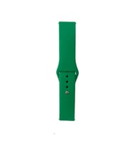 Huawei Honor Magic 2 46mm Uyumlu Band Serisi 22mm Klasik Kordon Silikon Strap Kayış (Çimen Yeşili)