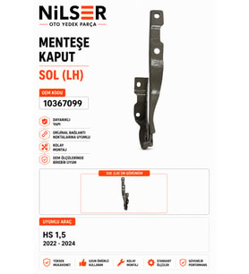 MG HS Kaput Menteşe Sol 2022-2024 1.5