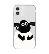 Iphone 11 Uyumlu Koyun Tasarımlı Şeffaf Telefon Kılıfı