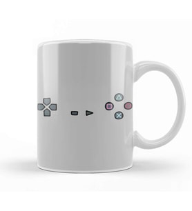 Joystick Gamer Joystick Controllers 01 Kupa Bardak Porselen