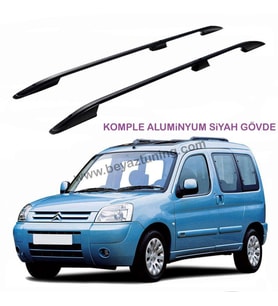 Citroen Berlingo 1 Üst Port Bagaj Tavan Çıtası Siyah 1999-2008