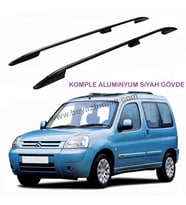 Citroen Berlingo 1 Üst Port Bagaj Tavan Çıtası Siyah 1999-2008