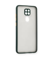 Redmi Note 9 Kılıf Montreal Silikon Kapak - Yeşil