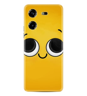 Tecno Pova 5 Kılıf Resimli Desenli Silikon Platinium Series Yellow 1831