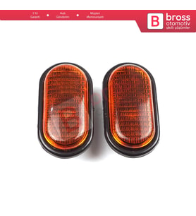 Renault Opel Nissan İçin Kırmızı Yan Çamurluk Sinyali 7700847333