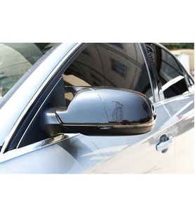 Audi A4 B8 Batman Yarasa Ayna Kapağı Piano Black 2009 2010 2011 2012 2013 2014