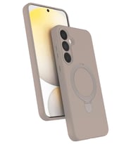 Galaxy A15 4G Regal Magsafe Standlı Kapak - Çöl Titanyum