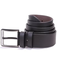 Dagoster DMK26-456 Siyah 4.5 cm Suni Deri Erkek Kemer
