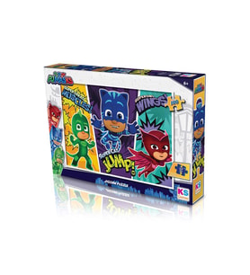 KS Games 100 Parça Puzzzle Pj Mask Lisanslı Ürün