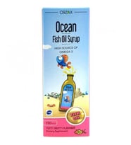 Orzax Ocean Tutti Frutti Karışık Meyve Aromalı Balık Yağı Şurup 150 ml