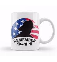 Never Forgotten 911 Kupa Bardak Porselen