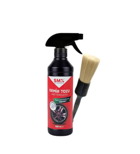 Demir Tozu & Jant Temizleyici 500 Ml. Detay Temizlik Fırçası 23 Cm