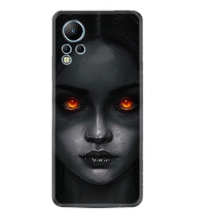 Infınix Note 12 Kılıf Resimli Desenli Silikon Platinium Series Dark Woman 1887