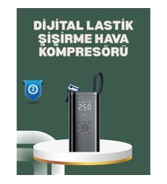Mey İthalat® Bisiklet, Motosiklet ve Araçlar İçin Çok Amaçlı Hava Pompası