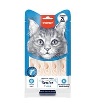 Wanpy Senior Ton Balıklı 7+ Yaşlı Sıvı Kedi Ödül Maması 5x14 gr