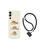 Pova Neo 2 Kılıf Ipli Boyun Askılı Desenli Silikon Sweety Egg 1322