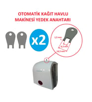 CAR Otomatik Kağıt Havlu Dispanseri Yedek Anahtarı - 2 Adet