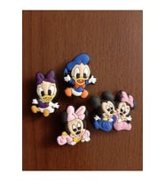 Odaburada Terlik Süsü-Terlik Tokası Bebek Minnie ve Mickey 4'lü Set