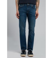 Lee Cooper Streç Pamuklu Slim Straight Normal Bel Düz Paça Jeans Erkek KOT PANTOLON 252 LCM 121021 DN2161 (Koyu Mavi)