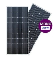 205 WATT MONOKRİSTAL GÜNEŞ PANELİ