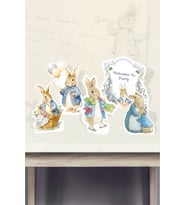 Peter Rabbit Tavşan Temalı Ayaklı Pano Set (Masa Üstü) *Kalın Kağıt