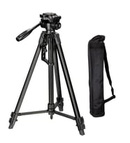 Projeksiyon Cihazı İçin Profesyonel 135Cm tripod (Siyah)