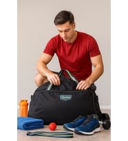 NEWBAG SPORT SEYAHAT VE SPOR ÇANTASI BÜYÜK BOY (Siyah)