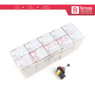 Kısa Uzun Far Sis Lambası için 10 Adet BOSCH BASIC 1 987 302 805 H8 12V 35W PGJ19-1 H8 Halojen Ampul