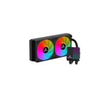 GameBooster PRIME P240B Rainbow Fanlı LGA1700/AM5 Uyumlu 240mm Fan Cpu Sıvı Soğutucu (Siyah)