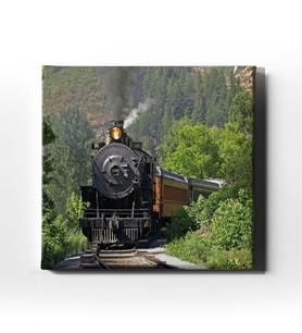 Kara Tren Canvas Tablo ATK103
