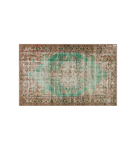 Benzersiz Eskitme El Yapımı Halı 156x251 cm 8903