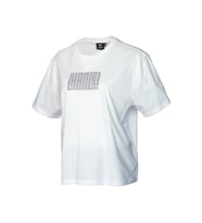 Hummel Pamuklu Regular Fit Bisiklet Yaka T Shirt Bayan T SHİRT 911654 (Beyaz)