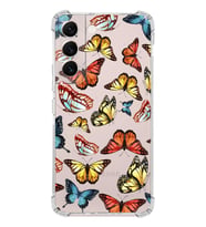 PrintiFy Samsung Galaxy S22 Uyumlu Water Color 2 Baskılı Şeffaf Köşe Korumalı Antişok Kılıf