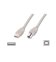 1,8 Metre USB 2.0 Yazıcı Kablosu (Siyah)